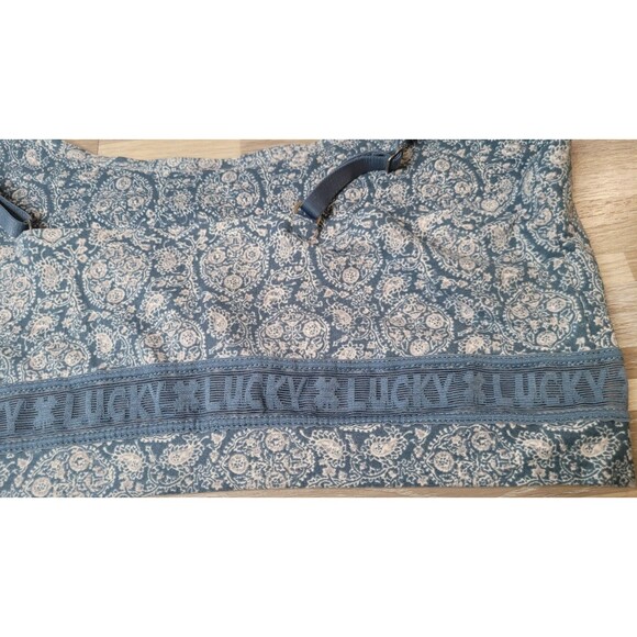 Lucky Brand Women's Size XL Spagetti Strap Tank Top Sports Summer Floral - Picture 6 of 10